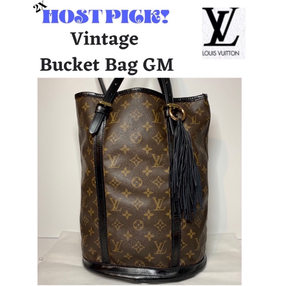 Louis Vuitton Vintage Bucket Bag GM